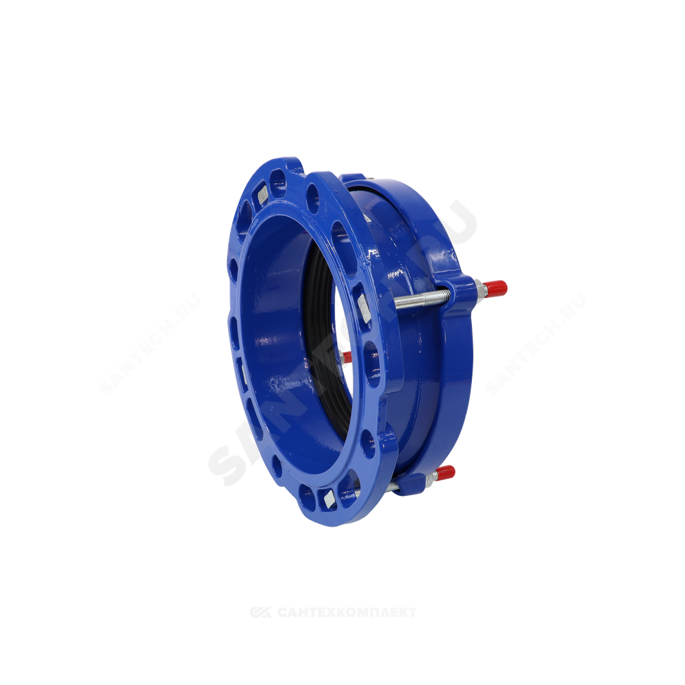 Муфта чугун соединительная Ду 175 (Дн 192-210) Ру10/16 ПФРК Benarmo 8