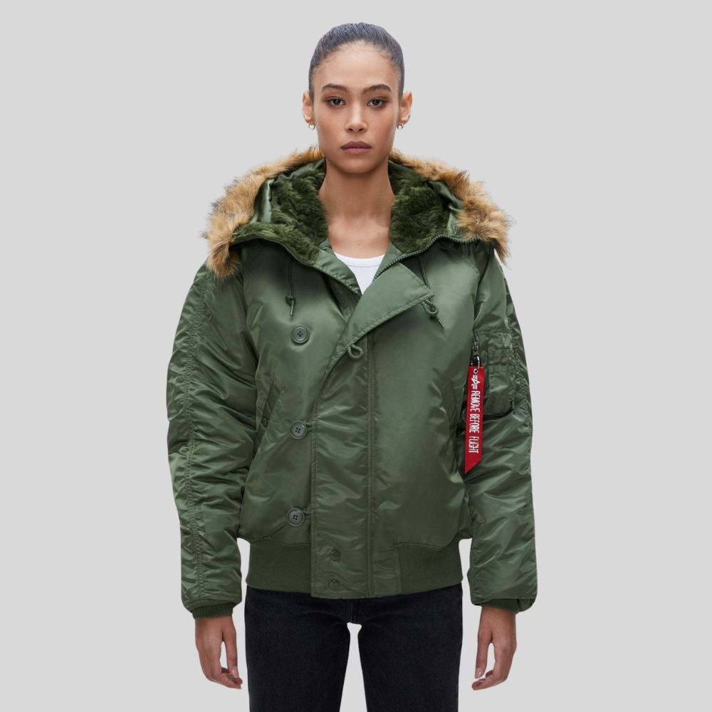 Парка Alpha Industries N-2B Sage Green (Зеленая)