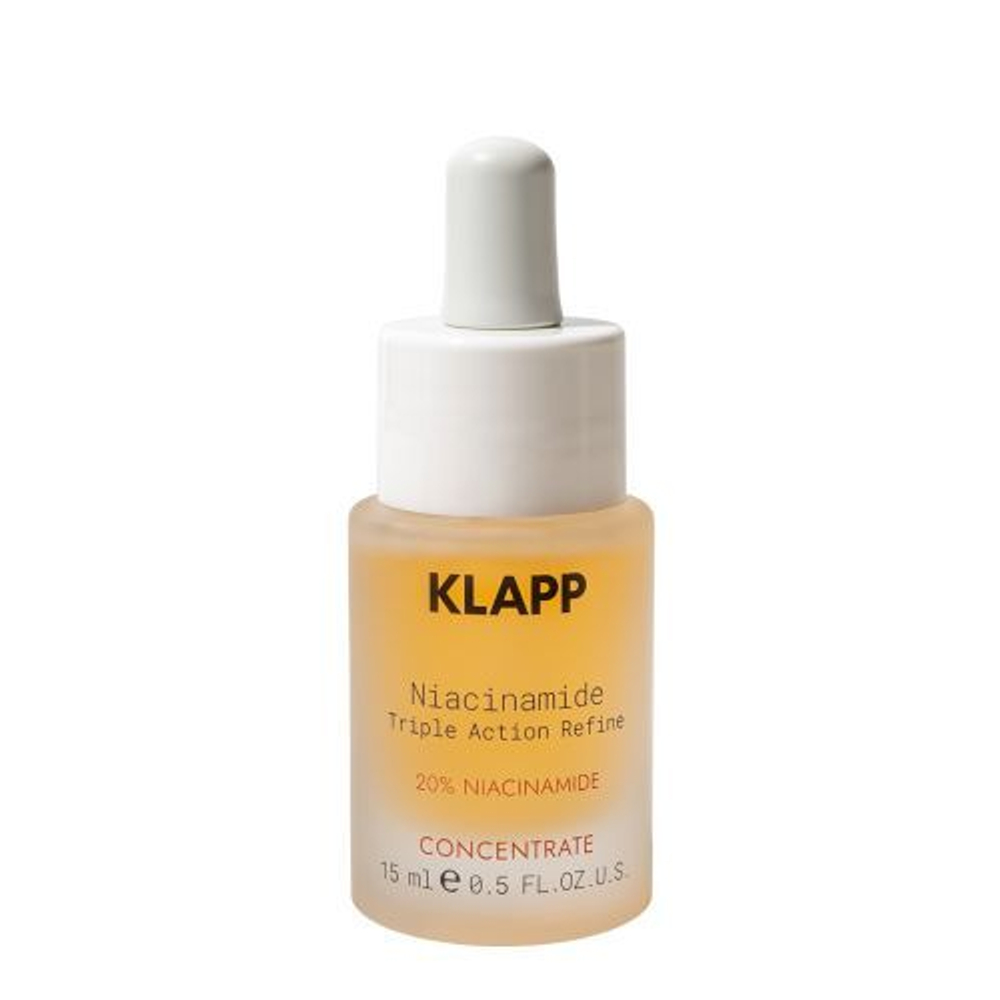 KLAPP Cosmetics Концентрат, 15 мл. | Niacinamide Triple Action Refine Concentrate