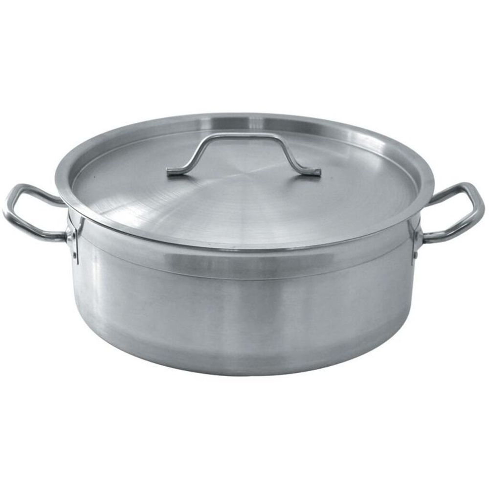 Кастрюля 0,6 л 12*5 см Eco Line низкая с крышкой нерж. ИНДУКЦИЯ P.L. Proff Cuisine