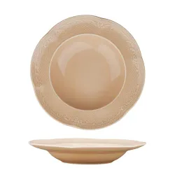 Тарелка глубокая 325 мл d 23,2 см h4 см для пасты Aristocrat Peach Tea Noble [6]