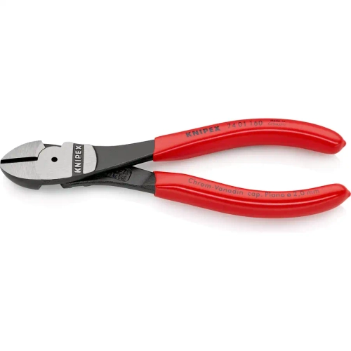 Кусачки боковые особой мощности черненые 160 мм Knipex 74 01 160