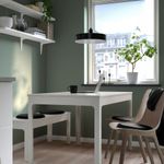 Подушка на стул IKEA PARLETERNELL, Черный, 35 см