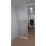 Интерьерная рейка МДФ STELLA Милана Standart Белый 20*30*2700 мм