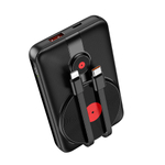 Портативный аккумулятор Hoco J92, Path, 10000mAh, PD/QC/FCP/AFC/QI, Черный