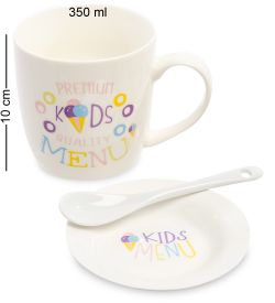 MUG-165/4 Кружка с ложкой «Детское меню»