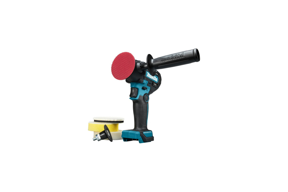 Полировально-шлифовальная машина аккумуляторная Makita CXT 12V BL XPT 50/80мм, 2 скорости, 0-2800/9500 об/мин 2х2.0 Ач АКБ, ЗУ, набор полировальных губок PV301DSAE