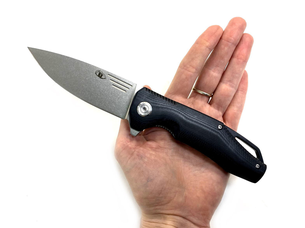 Складной нож Скутум-02, сталь D2, G10 и сталь