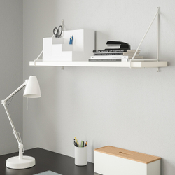 IKEA PERSHULT (ИКЕА ПЕРСХУЛТ) — Кронштейн, белый, 20x30 см, фото 2