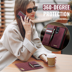 Чехол-кошелек CaseMe 2 in 1 MagSafe Samsung Galaxy S25 Edge