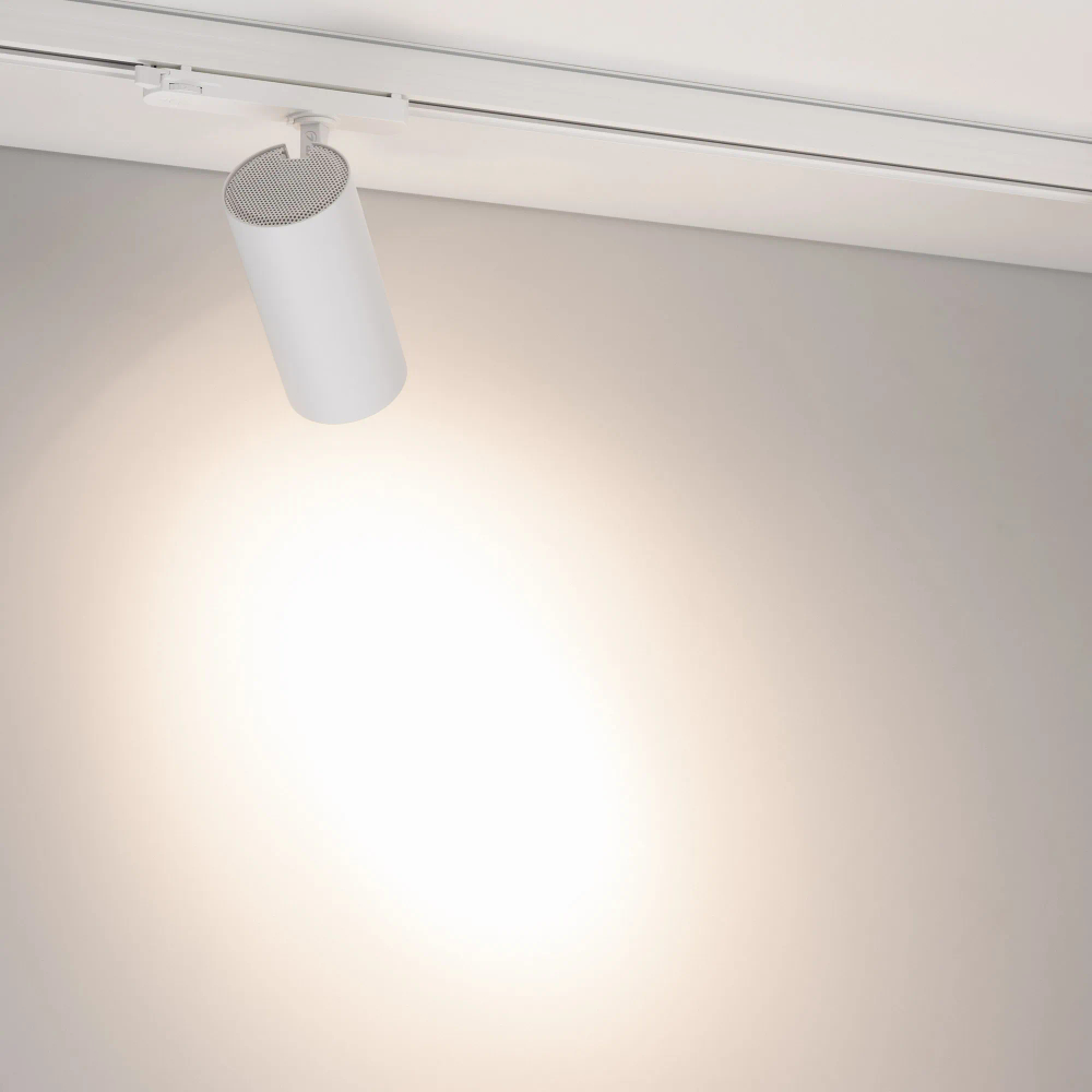 Светильник LGD-GERA-4TR-R74-20W Day4000 (WH, 15 deg, 230V) (Arlight, IP20 Металл, 5 лет) 055152