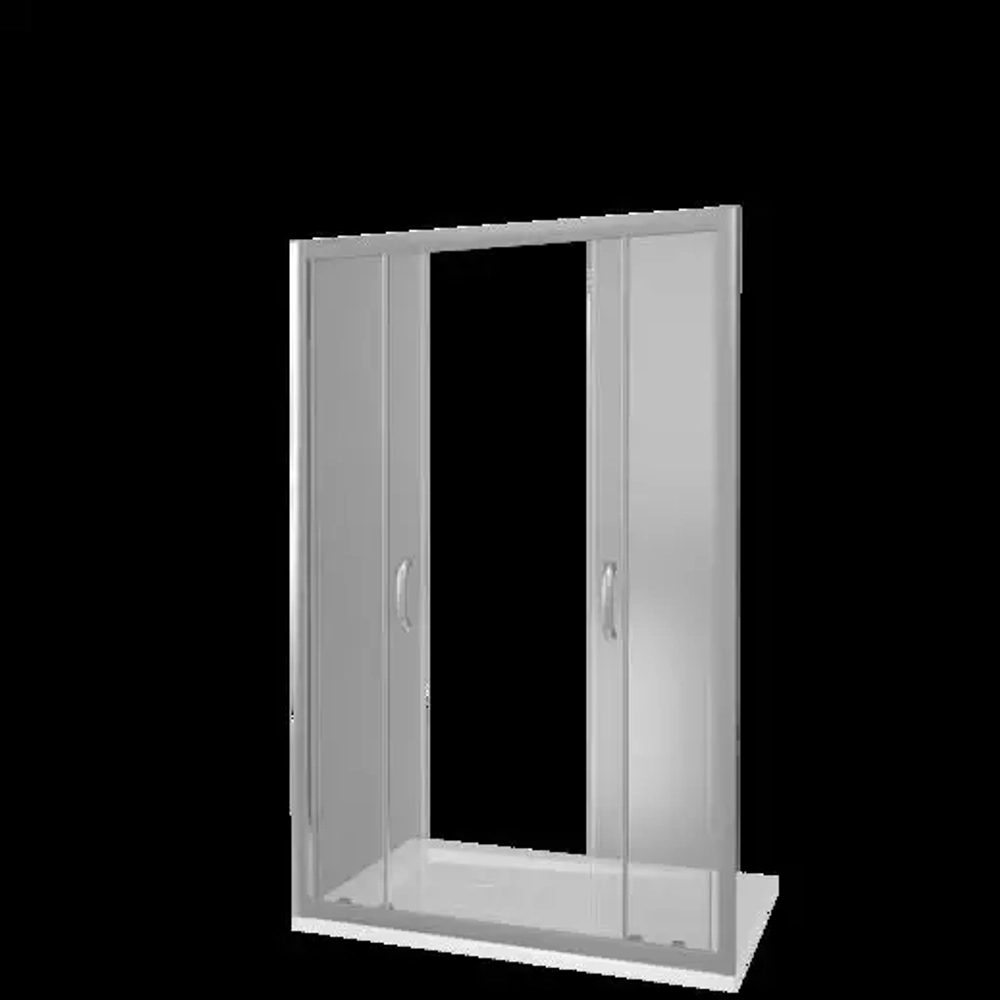 Душевая дверь в нишу Bas Infinity WTW-TD-150-C-CH 150*185 без поддона