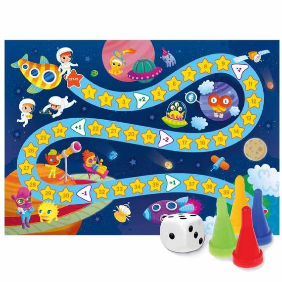 Игра "В космосе" Игра ходилка