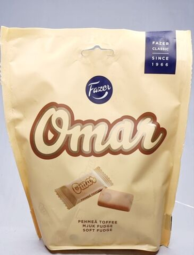 конфеты Fazer Omar молочный ирис 220 г (Из Финляндии)