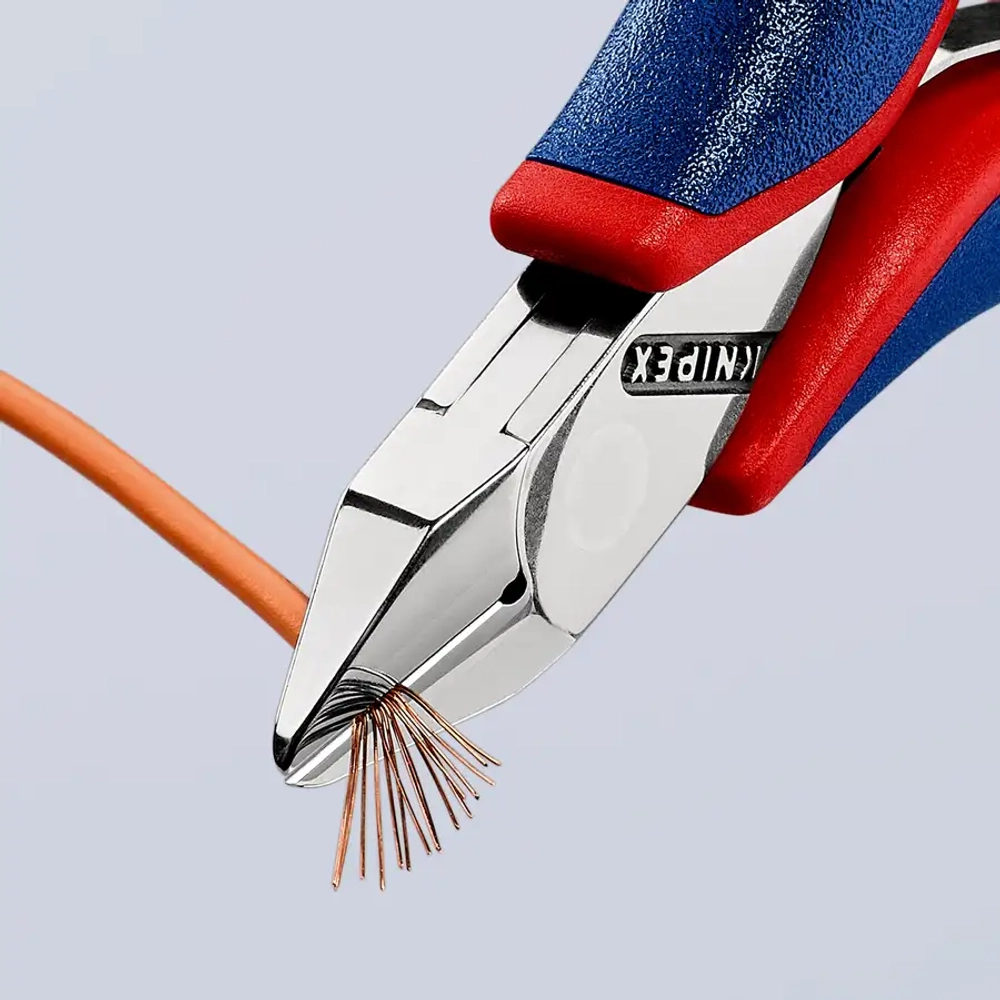 Кусачки боковые для электроники 115 мм Knipex 77 32 115 SB