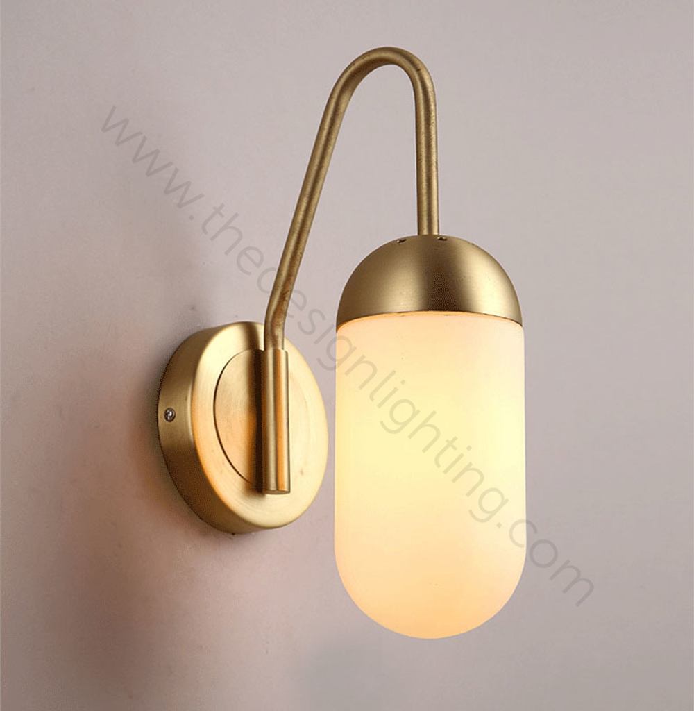 Wall design lamp Lariat by Apparatus (Gold)