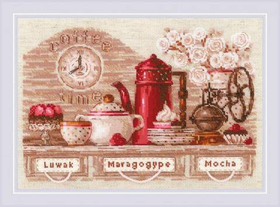 "Coffee time"-1874 вышивка