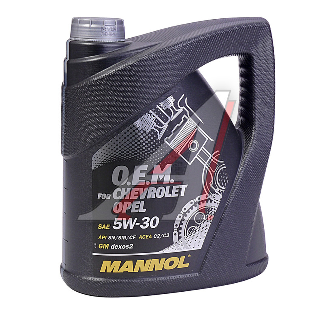 Масло моторное синт. 7701 MANNOL ENERGY FORMULA OP 5W30 4 л. 1077