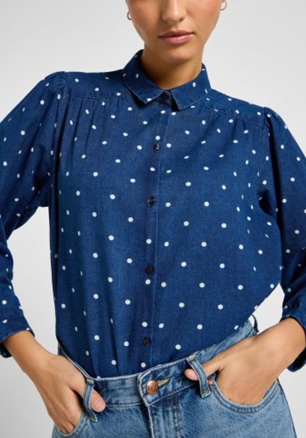 Блузка SHIRRED 112355126