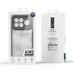Чехол прозрачный с черными мягкими рамками для Xiaomi Poco F8 Ultra и Redmi K90 Pro Max, серия Aimo Series Case от Dux Ducis