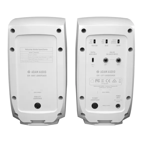 ADAM AUDIO D3V White