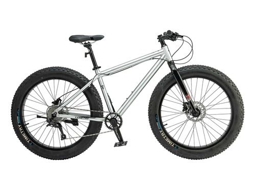 Велосипед 26" TIMETRY TT288 9 ск. серебристый Фэтбайк