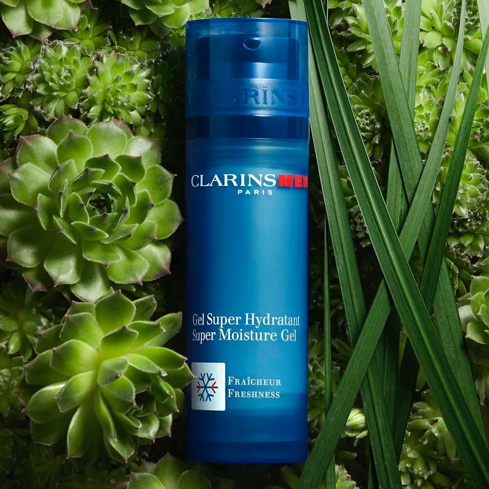 ClarinsMen Gel Super Hydratant Интенсивно увлажняющий гель для лица, 50 мл (Франция)