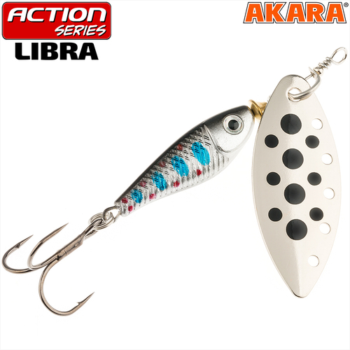 Блесна вращающаяся Akara Action Series Libra 3 11 гр. 2/5 oz. A1-2