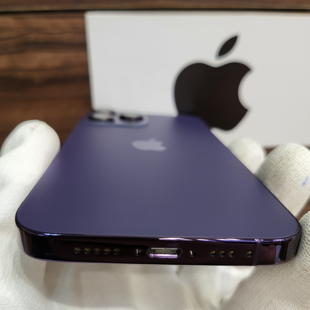 Корпус для iPhone XR в стиле iPhone 14Pro (цвет: Purple - фиолетовый)