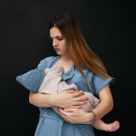 Хлопковая шапка ko-ko-ko светло-бирюзовая (*baby size only)