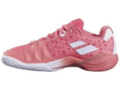 Женские кроссовки для бадминтона/сквоша Babolat Shadow 4 - shell pink/white