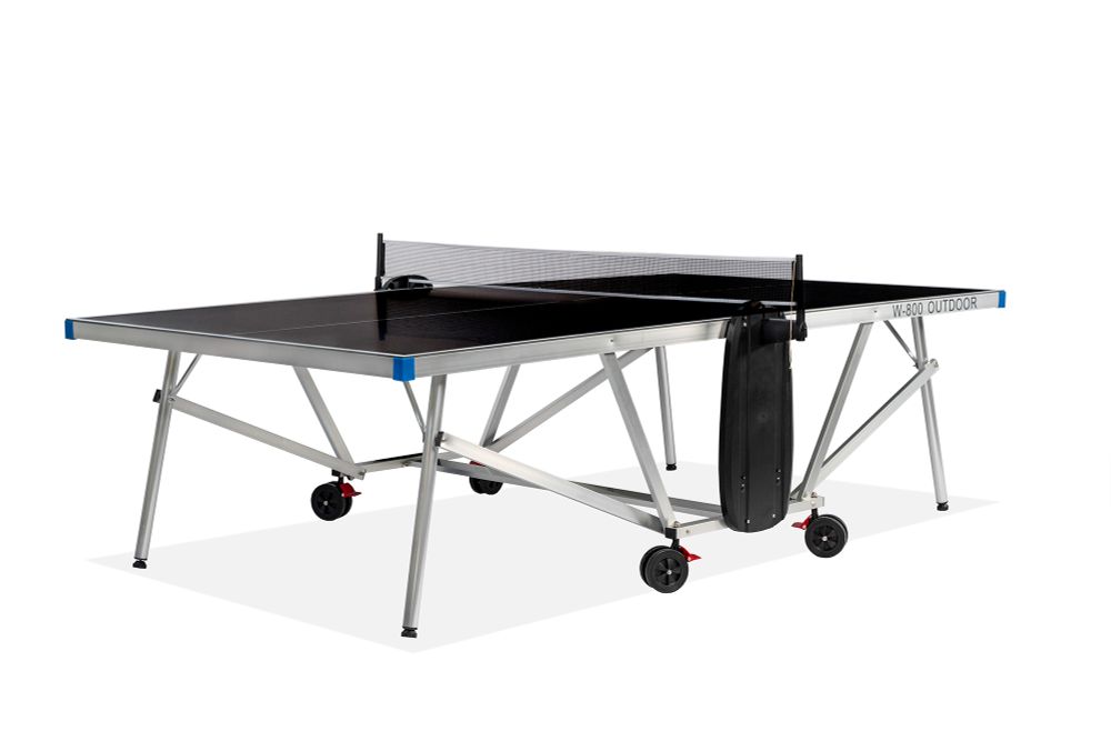 Теннисный стол всепогодный "W-800 Outdoor" (274 х 152,5 х 76 см) алюминиевый, с комплектом