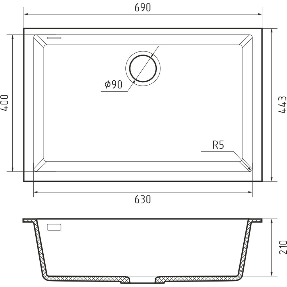 Rivelato SR-6963 Calcestruzzo