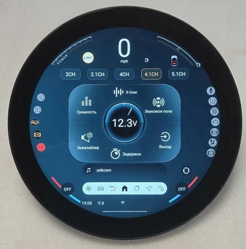Магнитола для Mini Cooper R60 - Kuberg монитор 11,9" на Android 13, Быстрая, 4G SIM-слот