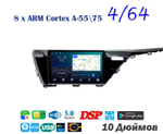 Topway TS10 4+32GB 8 ядер для Toyota Camry 2018-2020