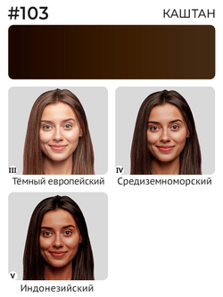 Пигмент Ne Pigment Каштан #103, пробник