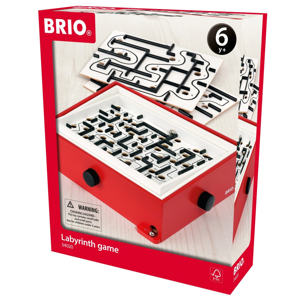 Игра-лабиринт BRIO Labyrinth 34020 на ловкость деревянная 34020 — фото 1