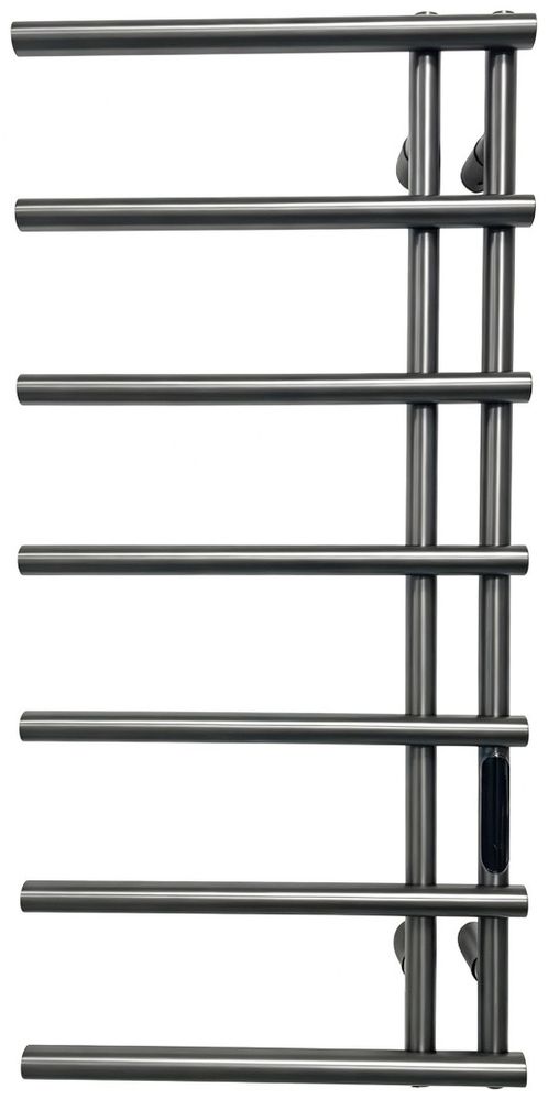 Полотенцесушитель электрический REIN Double Classic 7-Graphite правый 850*400 мм