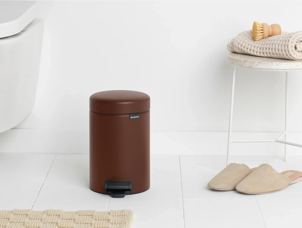 Brabantia Корзина для мусора NewIcon 3л коричневая 208522