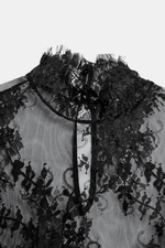 ДЛИННОЕ КРУЖЕВНОЕ ПЛАТЬЕ ZW COLLECTION — ZARA