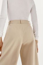ШИРОКИЕ БРЮКИ С ВЫСОКОЙ ПОСАДКОЙ — ZARA