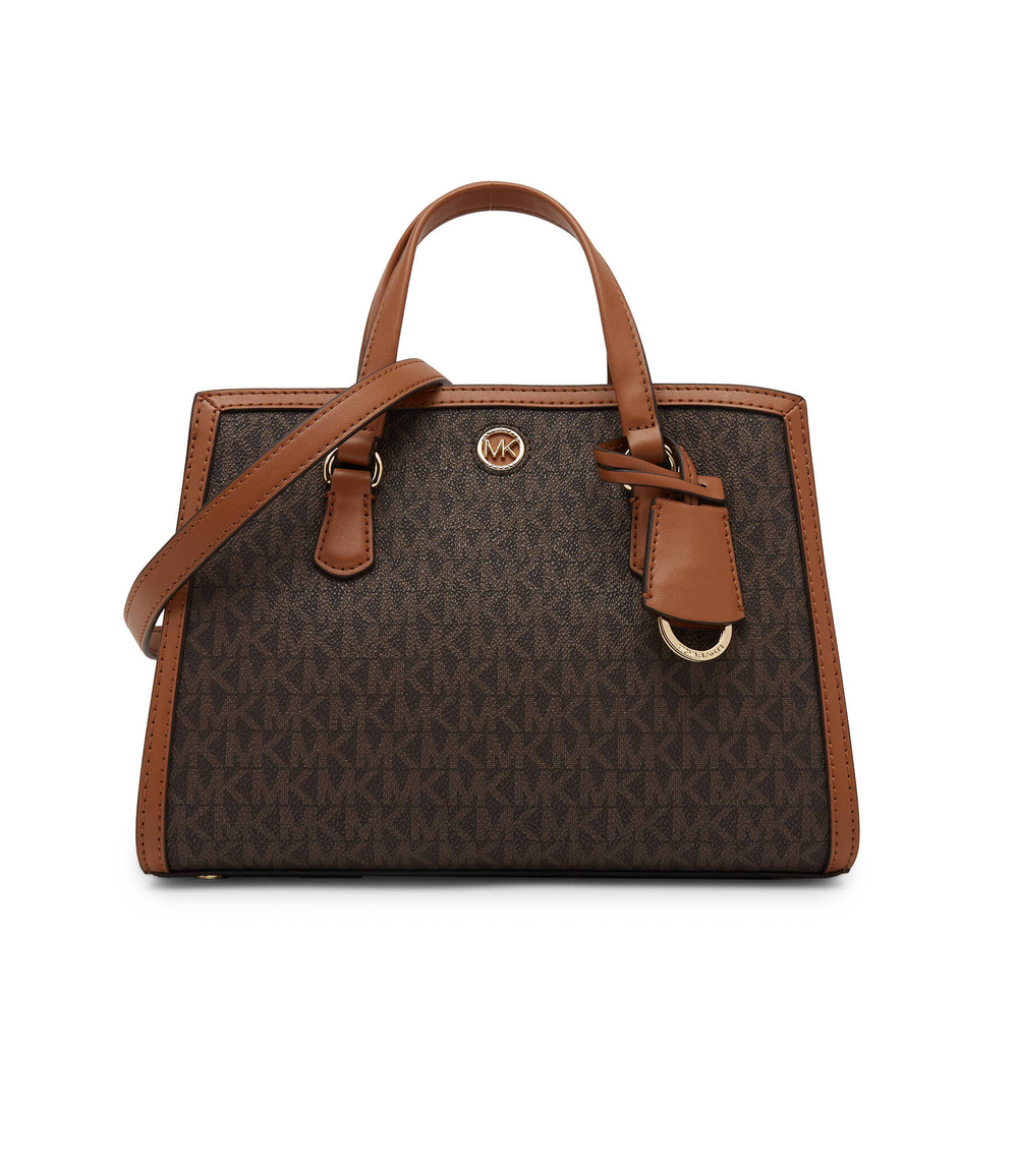 Кожаная сумка-трапеция Chantal Michael Kors - коричневый(30F2G7CM1B)