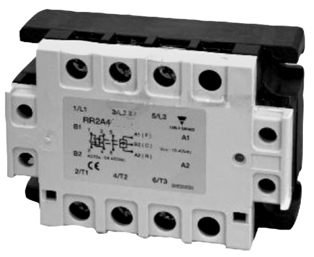 Реверсивное реле контроля электродвигателя RR2A48D220 CARLO GAVAZZI.