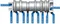 Набор токарных резцов Optimum HM 8 мм (11 шт.)