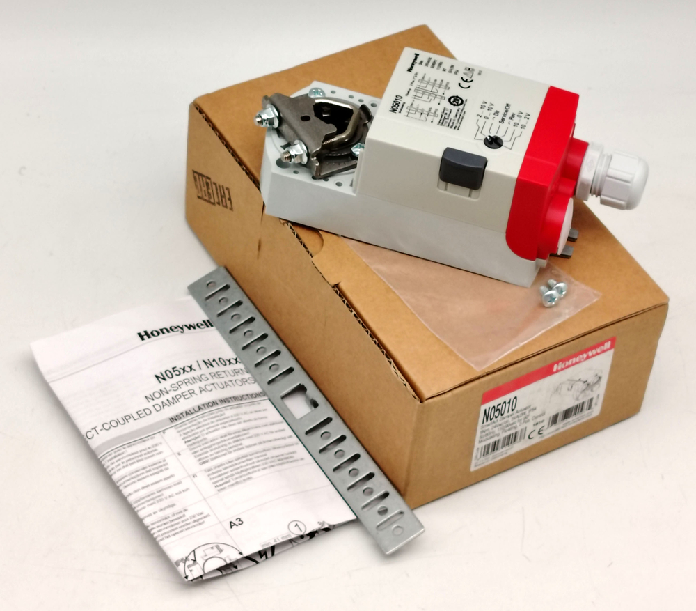 Привод демпферный Honeywell 5 Нм 24В 0-10V IP54 N05010