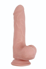 Телесный фаллоимитатор-реалистик Dual Density Dildo - 20 см. (Цвет: телесный)
