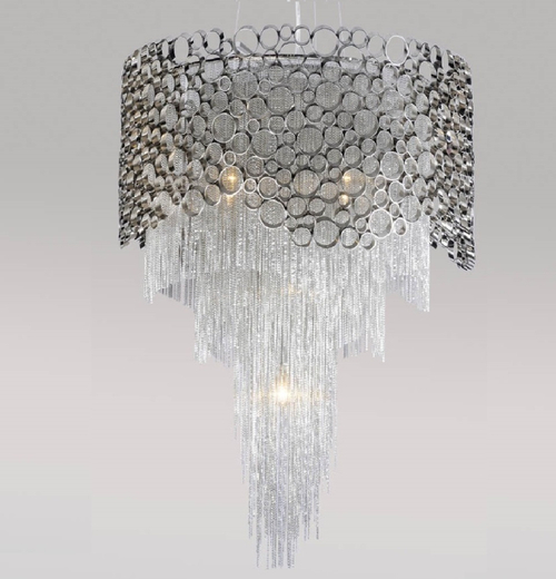 Подвесная люстра Crystal Lux HAUBERK SP-PL8 D60