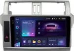 Магнитола для Toyota Land Cruiser Prado 150 2014-2017 (рамка тип 1) - Teyes CC3-2K монитор 10.36" 2K QLED на Android 10, Быстрая, CarPlay, 4G SIM-слот