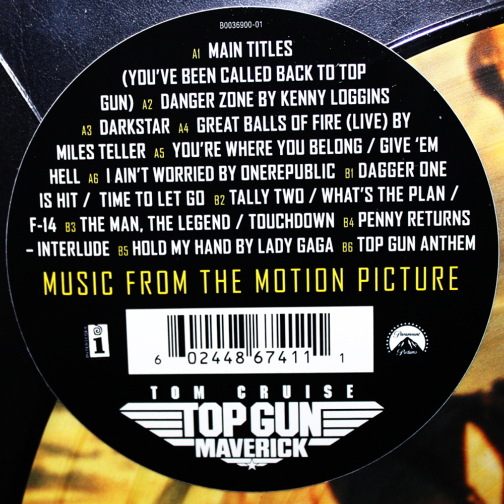 Soundtrack / Top Gun: Maverick - Music From The Motion Picture (Picture Disc)(LP)