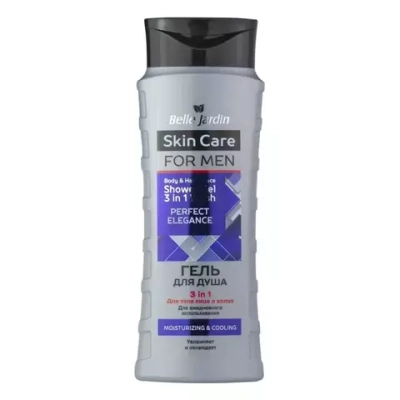 B.J. Skin Care for men Perfect Elegance Гель для душа 3в1,420мл*24
